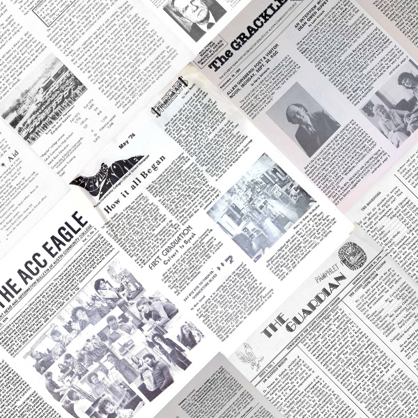 Student Newspapers Collage